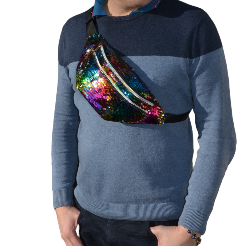 Gürteltasche - Pride Pailletten - 3