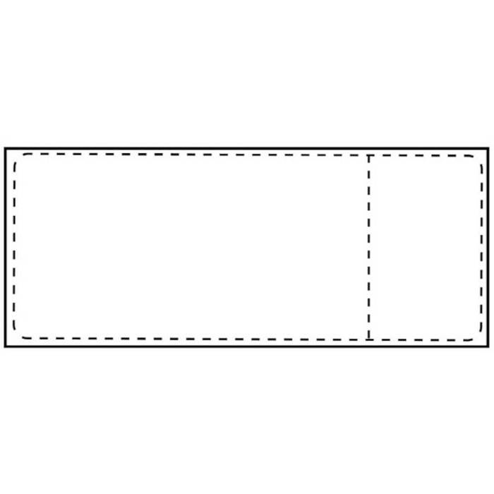 Trp.etikett 105x251mm rl 76mm