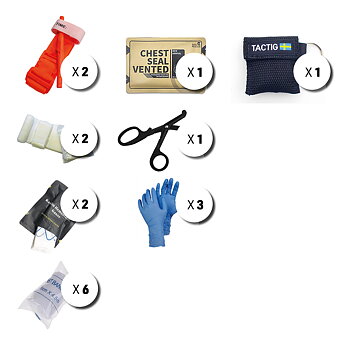 Akutväska PDV Compact, Tactig 