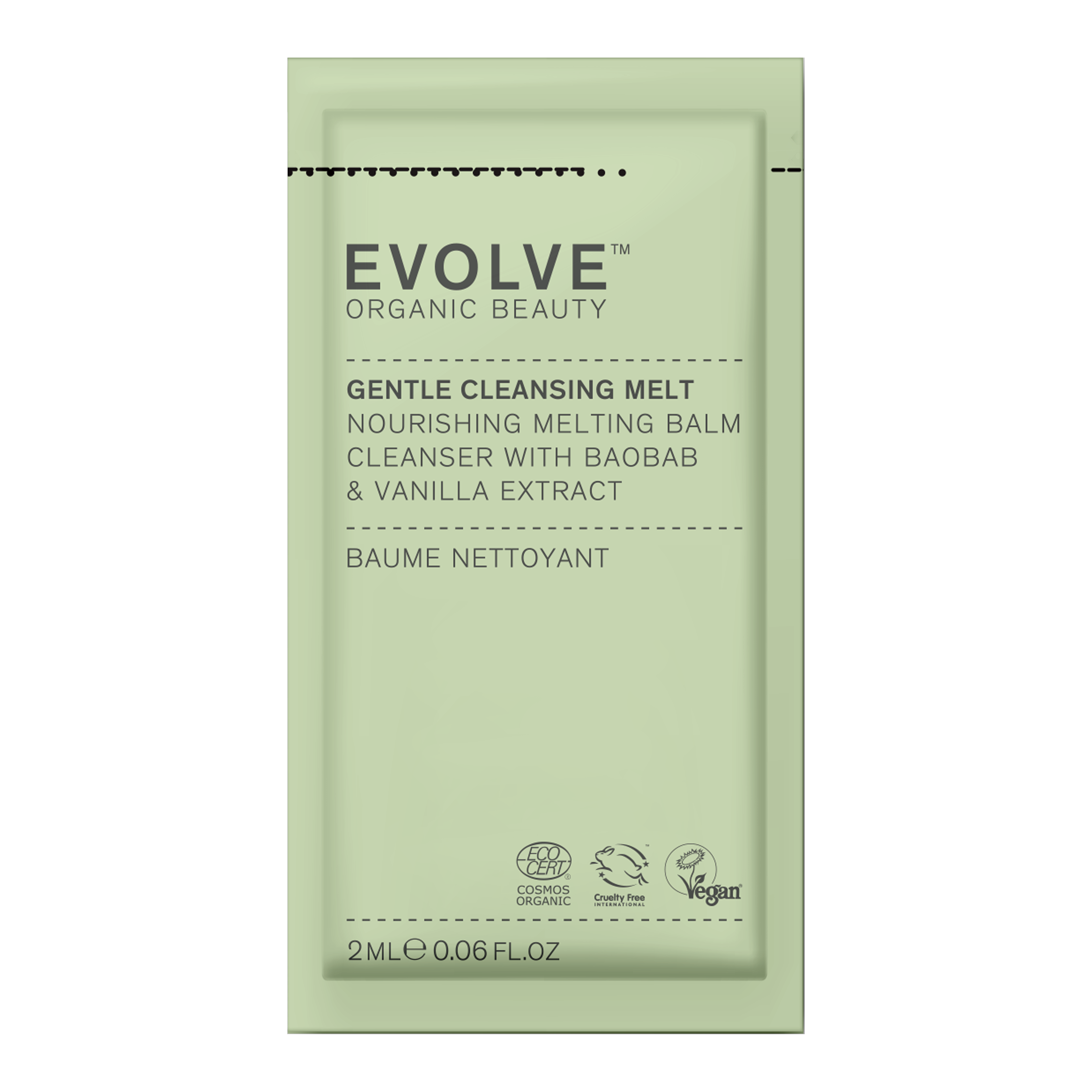 Vareprøve: EVOLVE Gentle Cleansing Melt 2ml