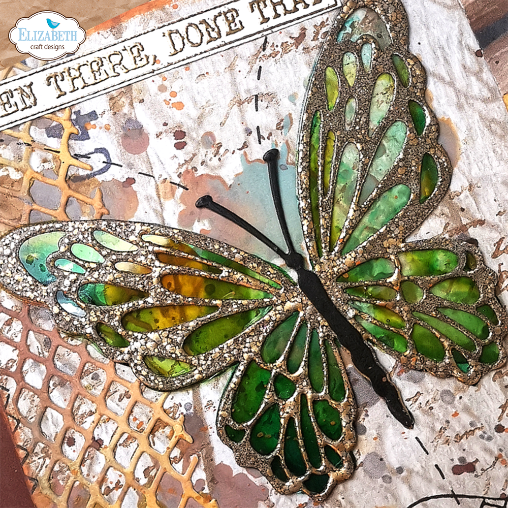 Elizabeth - Ornate butterfly - Dies - 7
