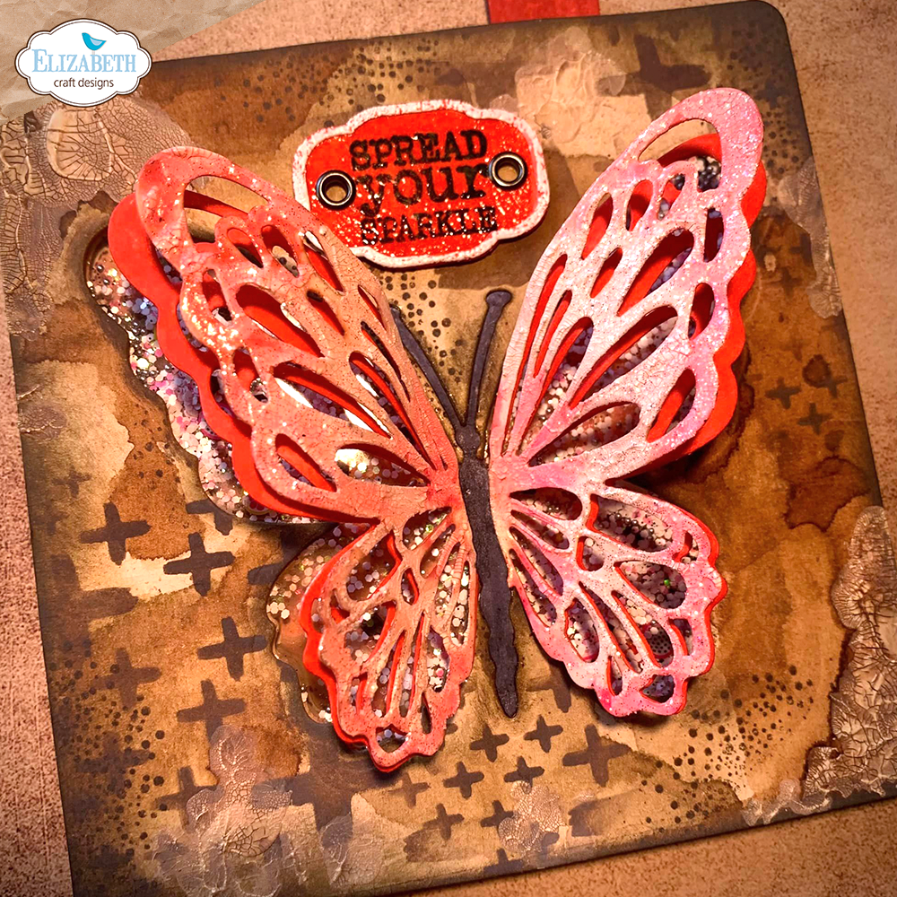 Elizabeth - Ornate butterfly - Dies - 9