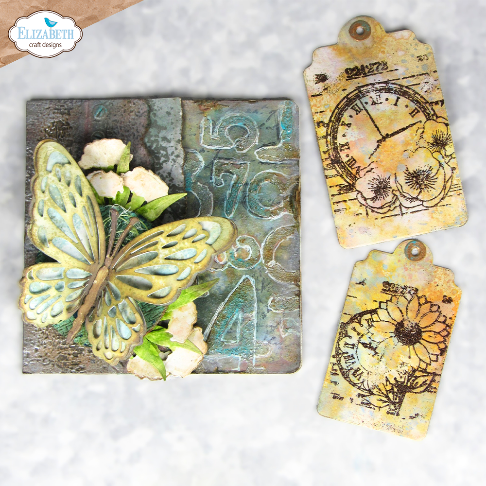 Elizabeth - Ornate butterfly - Dies - 6