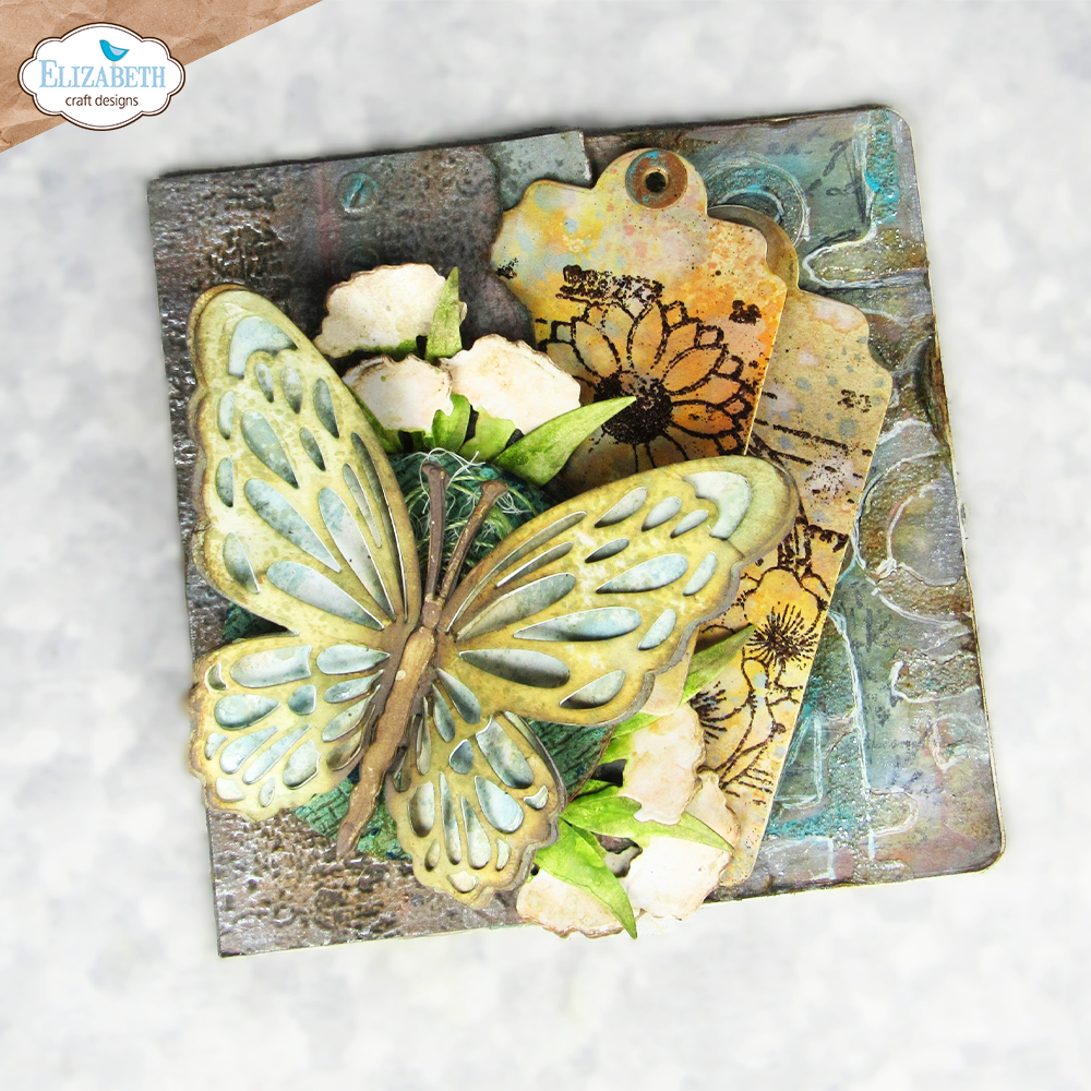 Elizabeth - Ornate butterfly - Dies - 8