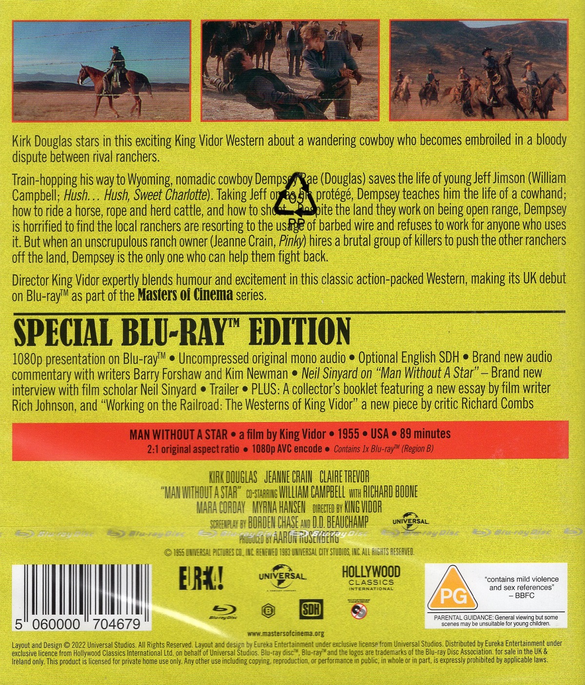 Man Without A Star (ej svensk text) (Blu-ray) - 2