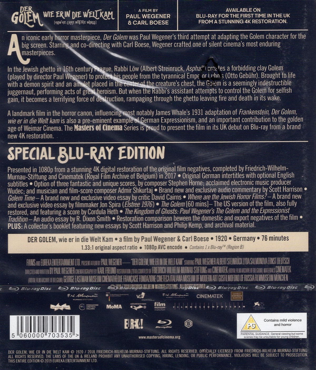 Der Golem (ej svensk text) (Blu-ray) - 2