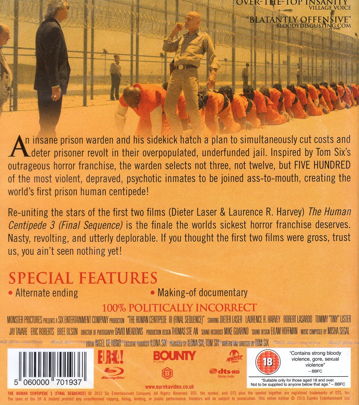 The Human Centipede 3 - Final Sequence (ej svensk text) (Blu-ray) - 2