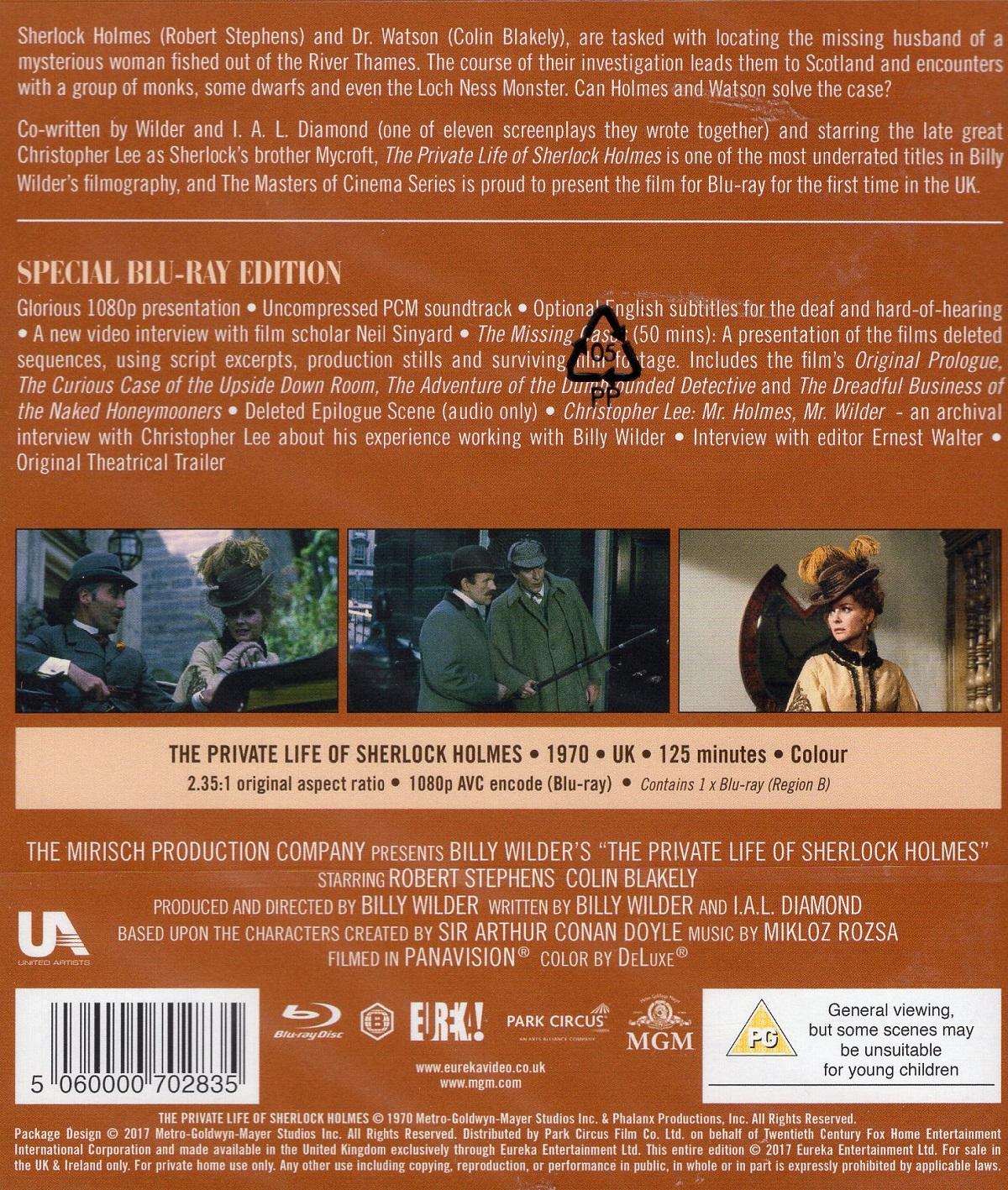 Private Life of Sherlock Holmes (ej svensk text) (Blu-ray) - 2