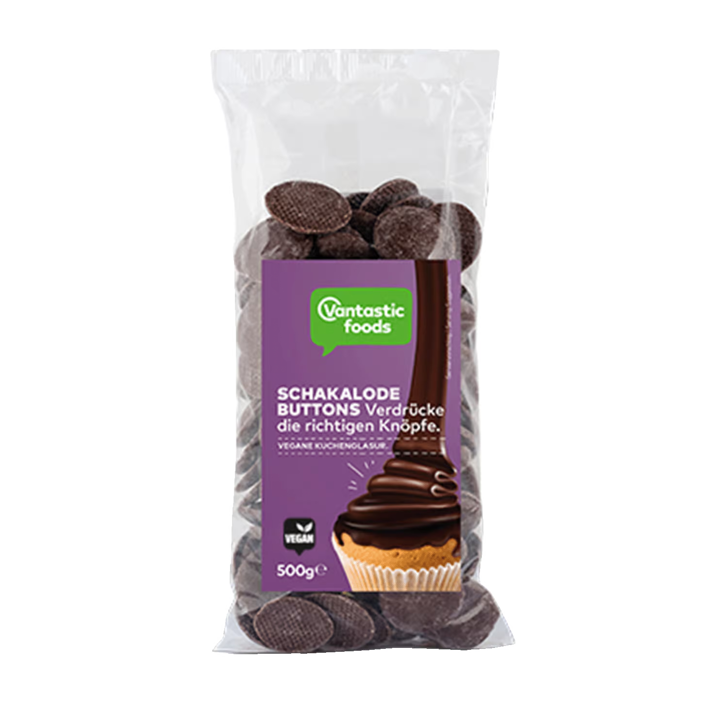 Chokladknappar 500g VF