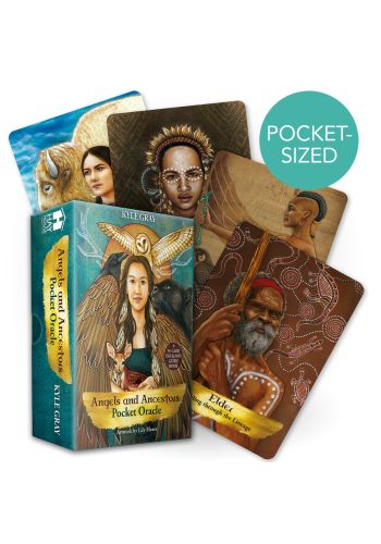 Angels and Ancestors Oracle Cards : A 55-Card Deck and Guidebook by Kyle Gray main image 0