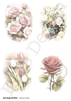 KD Klippark A6001 -Blommor till dig 