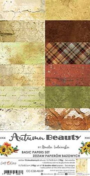 Craft O' Clock 15.75x30.5 cm Basic of paper set -Autumn Beauty