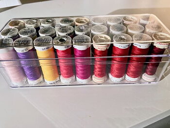  Thread Organizer for sewing threads plexiglass