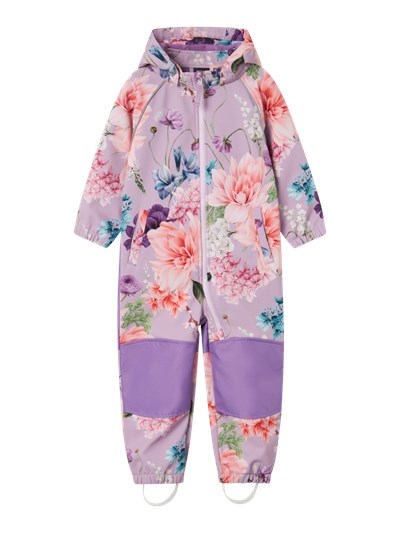 Softshell Suit Multi Flower Orchid Bloom ALFA - 6