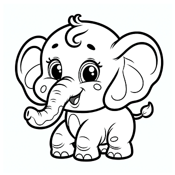 Elefant Glad