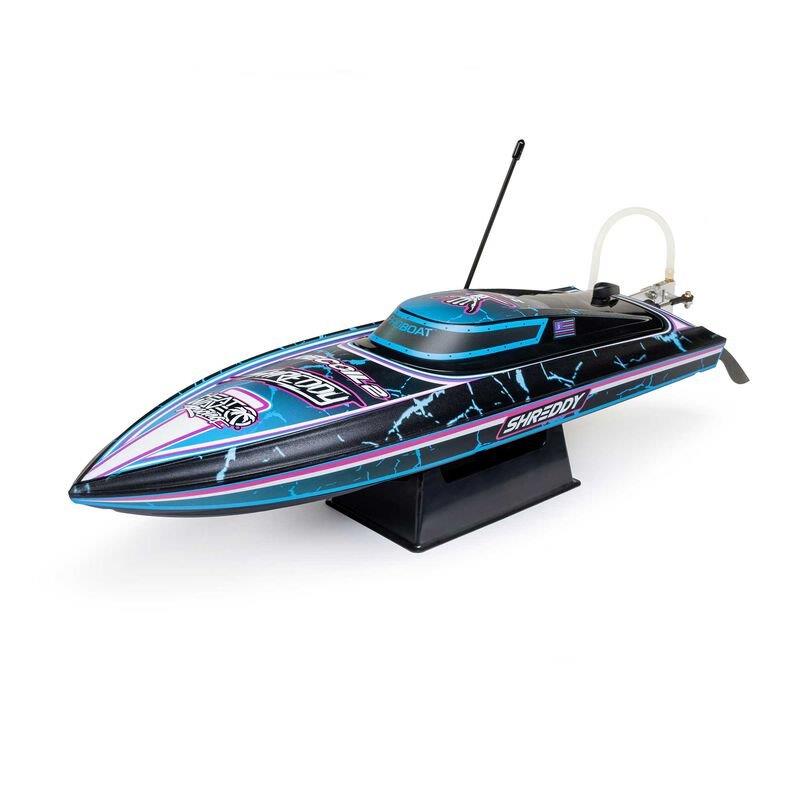 PROBOAT Recoil 2 18tum Self-Righting Brushless Deep-V RTR, Shreddy