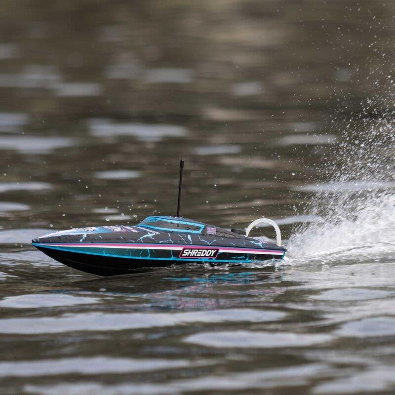PROBOAT Recoil 2 18tum Self-Righting Brushless Deep-V RTR, Shreddy - 2