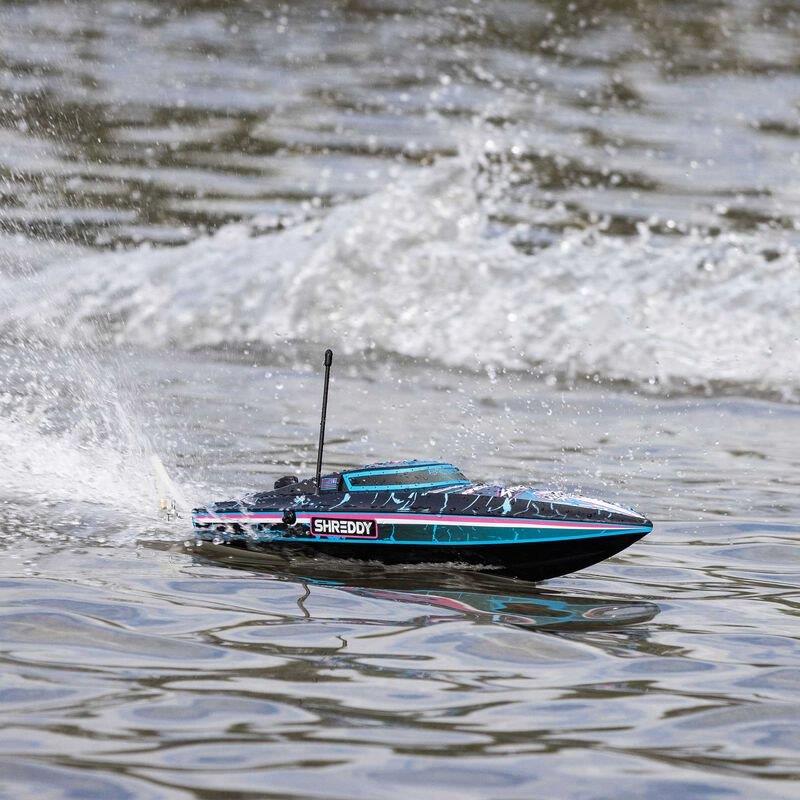 PROBOAT Recoil 2 18tum Self-Righting Brushless Deep-V RTR, Shreddy - 16
