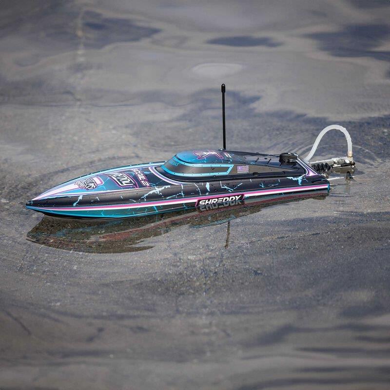 PROBOAT Recoil 2 18tum Self-Righting Brushless Deep-V RTR, Shreddy - 17