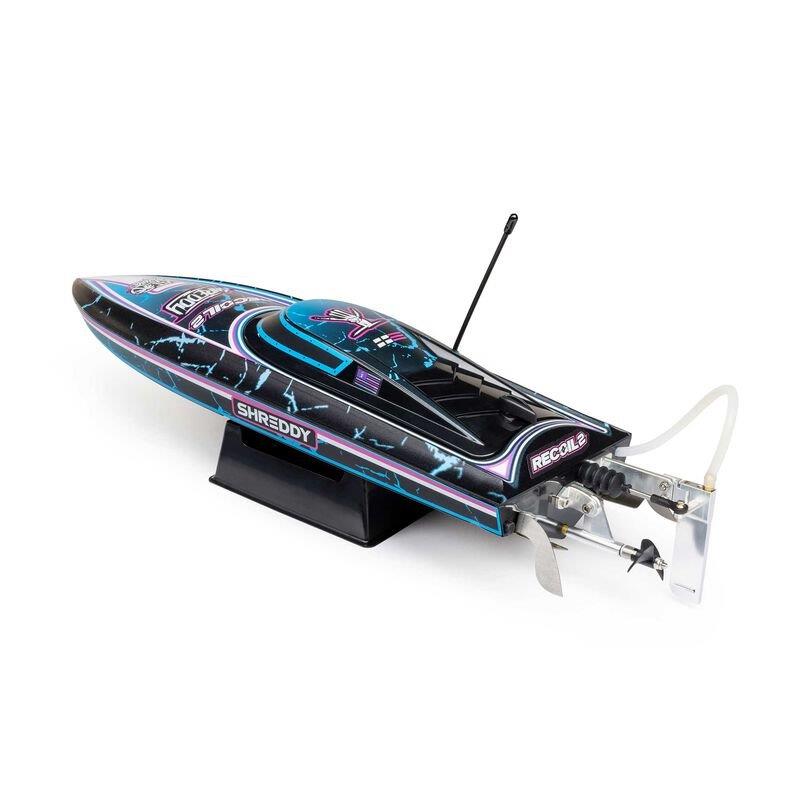 PROBOAT Recoil 2 18tum Self-Righting Brushless Deep-V RTR, Shreddy - 8