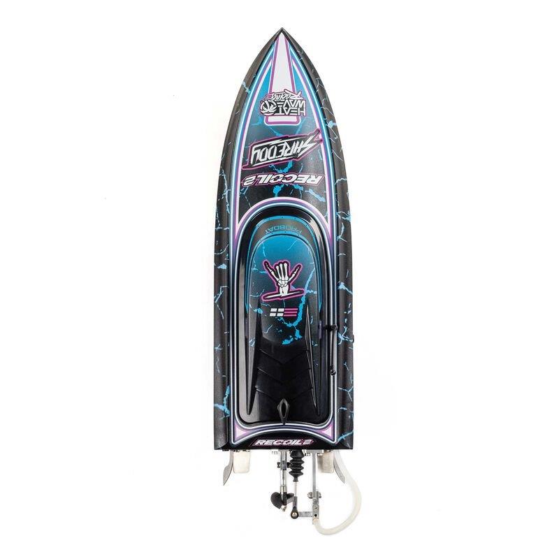 PROBOAT Recoil 2 18tum Self-Righting Brushless Deep-V RTR, Shreddy - 13