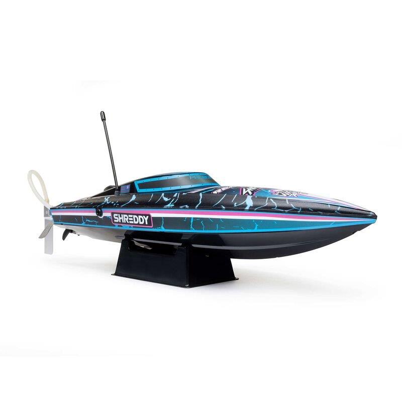 PROBOAT Recoil 2 18tum Self-Righting Brushless Deep-V RTR, Shreddy - 12