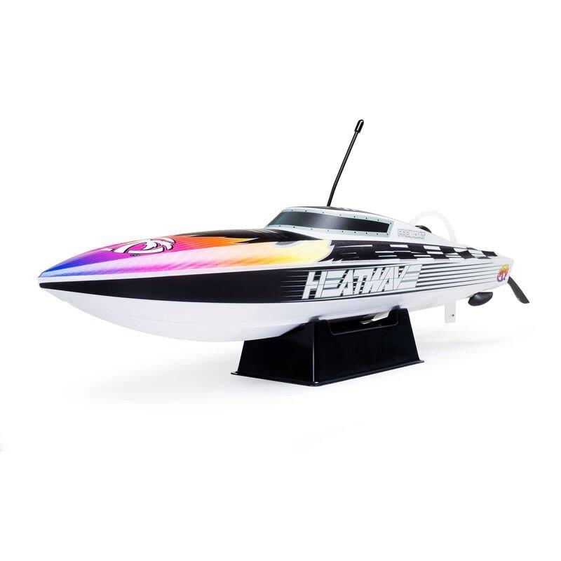 PROBOAT Recoil 2 18tum Self-Righting Brushless Deep-V RTR, Heatwave - 6