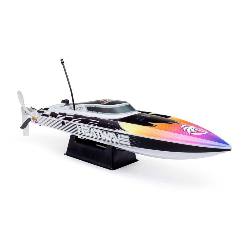 PROBOAT Recoil 2 18tum Self-Righting Brushless Deep-V RTR, Heatwave - 4