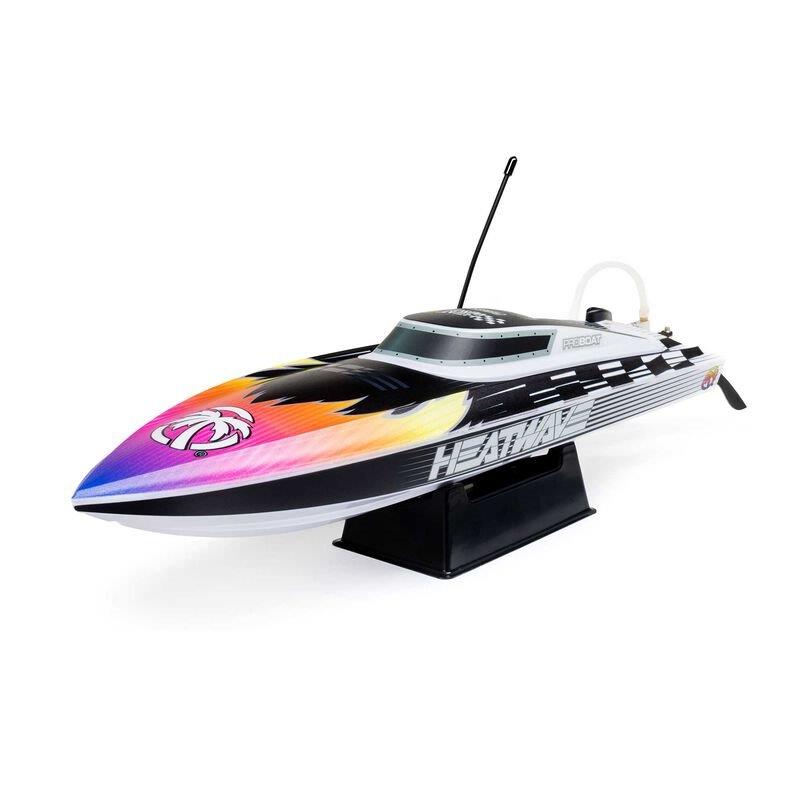 PROBOAT Recoil 2 18tum Self-Righting Brushless Deep-V RTR, Heatwave
