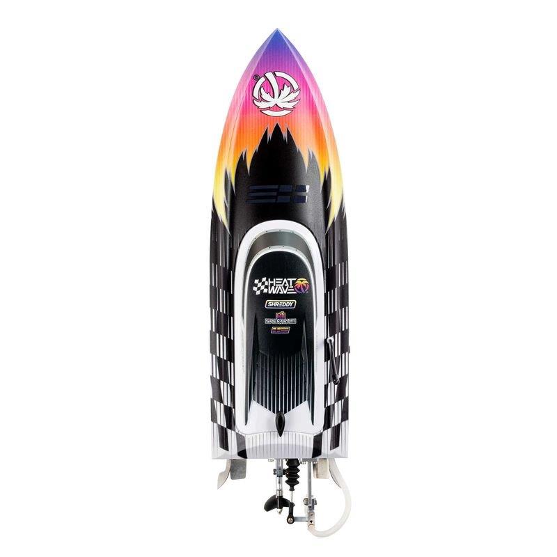 PROBOAT Recoil 2 18tum Self-Righting Brushless Deep-V RTR, Heatwave - 13