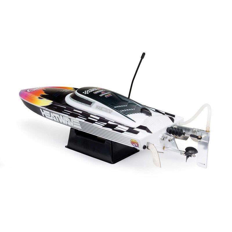 PROBOAT Recoil 2 18tum Self-Righting Brushless Deep-V RTR, Heatwave - 8