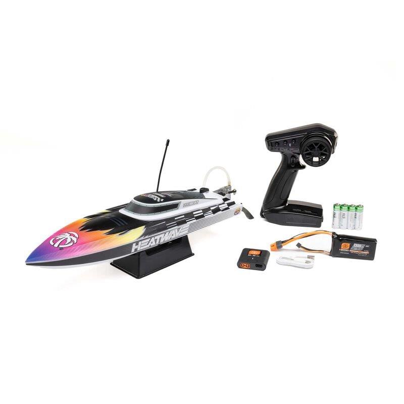 PROBOAT Recoil 2 18tum Self-Righting Brushless Deep-V RTR, Heatwave - 18