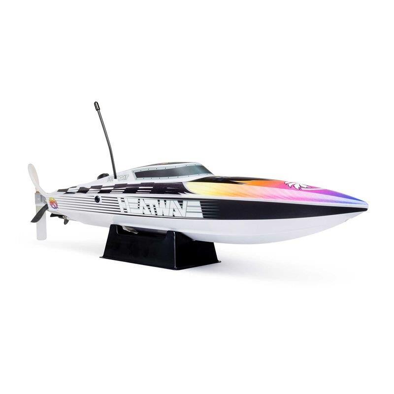 PROBOAT Recoil 2 18tum Self-Righting Brushless Deep-V RTR, Heatwave - 12