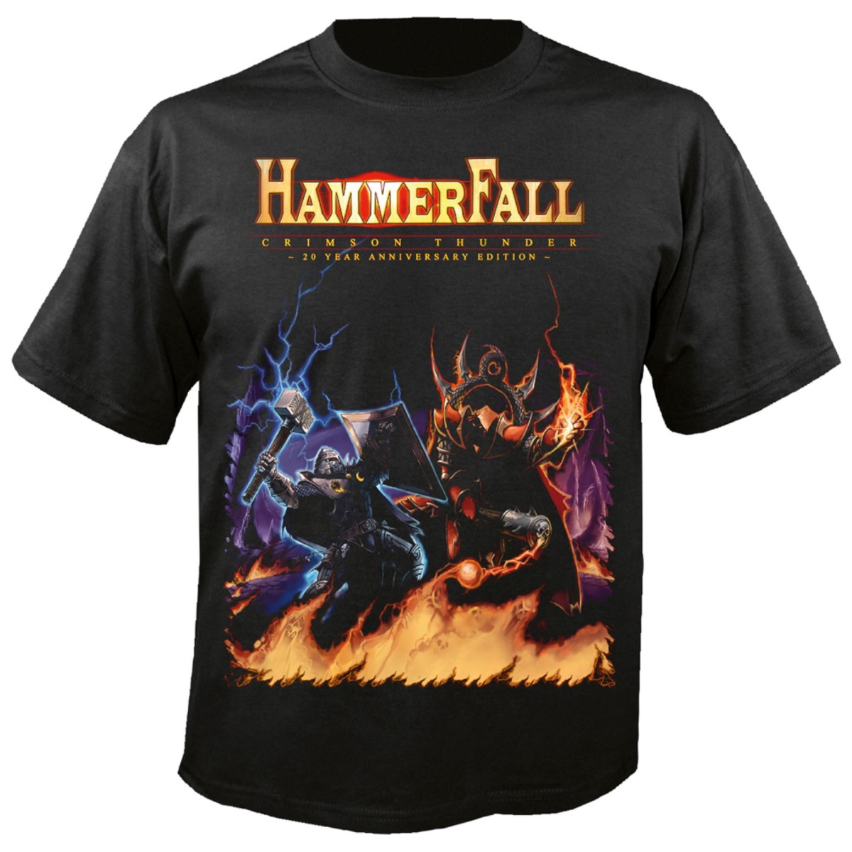 Hammerfall Crimson Thunder T-Shirt