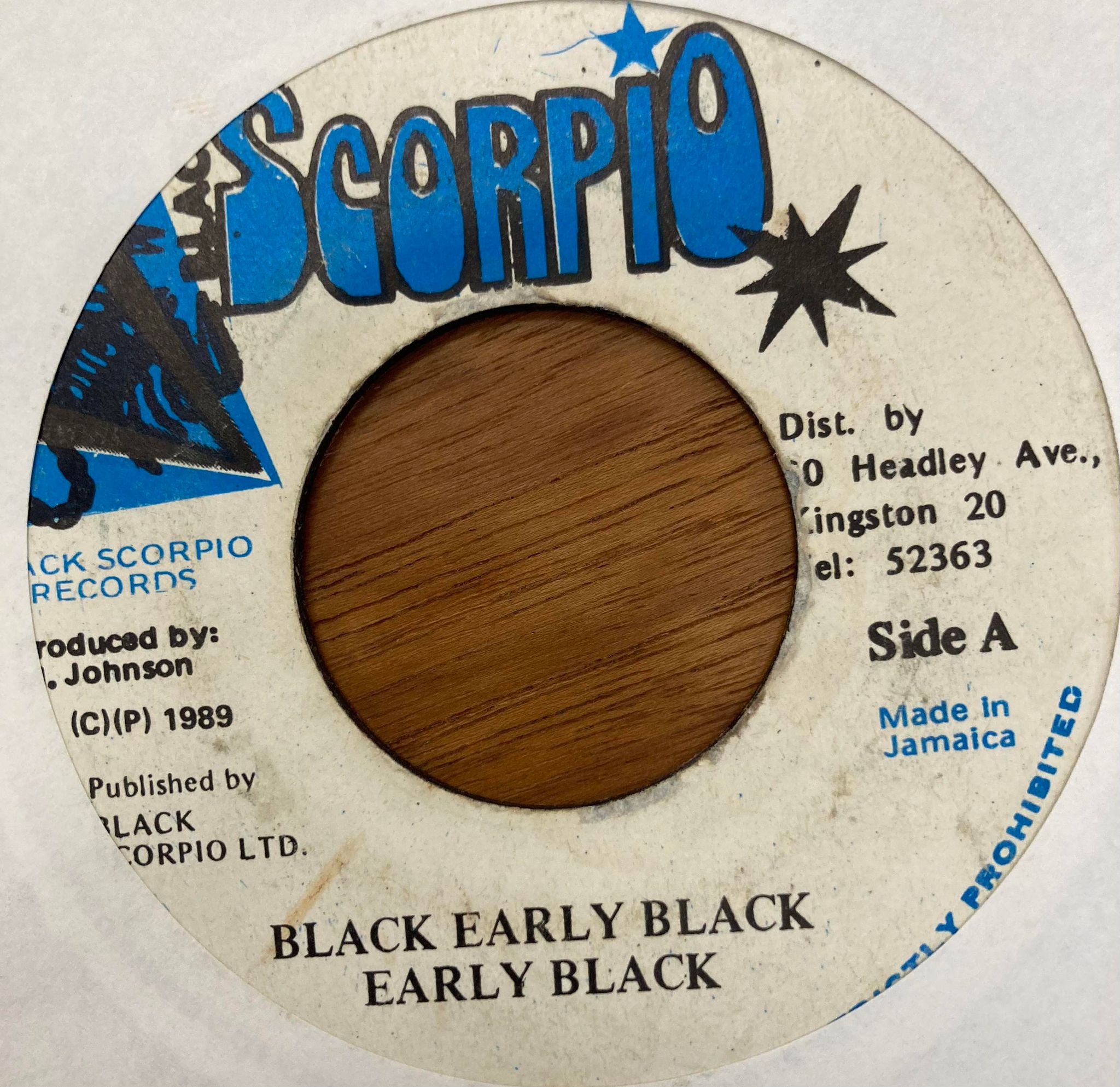 Early Black – Black Early Black