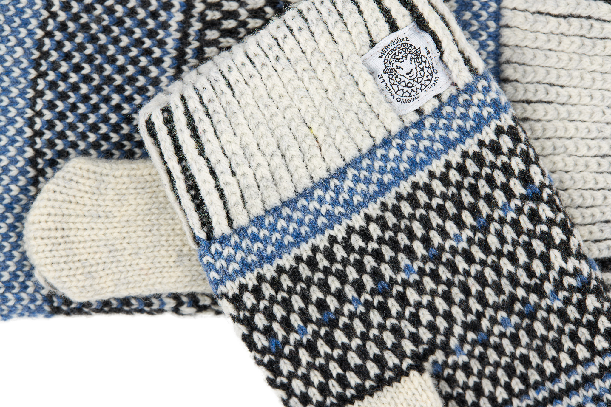 GOTLAND KALK, DOUBLE LAINE MÉRINOS MOUFLE - 3