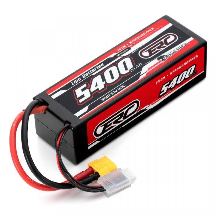 SUNPADOW Li-Po Batteri 3S 11,1V 5400mAh 110C Hard XT60-Kontakt