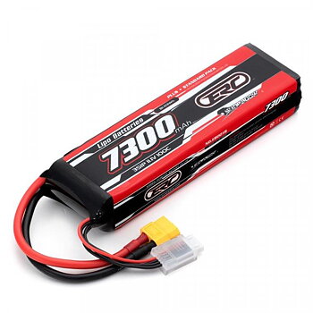 SUNPADOW Li-Po Batteri 3S 11,1V 7300mAh 100C XT60-Kontakt