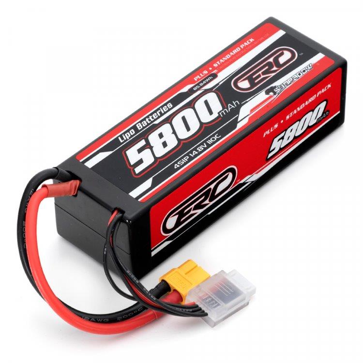 SUNPADOW Li-Po Batteri 4S 14,8V 5800mAh 110C Hard XT60-Kontakt