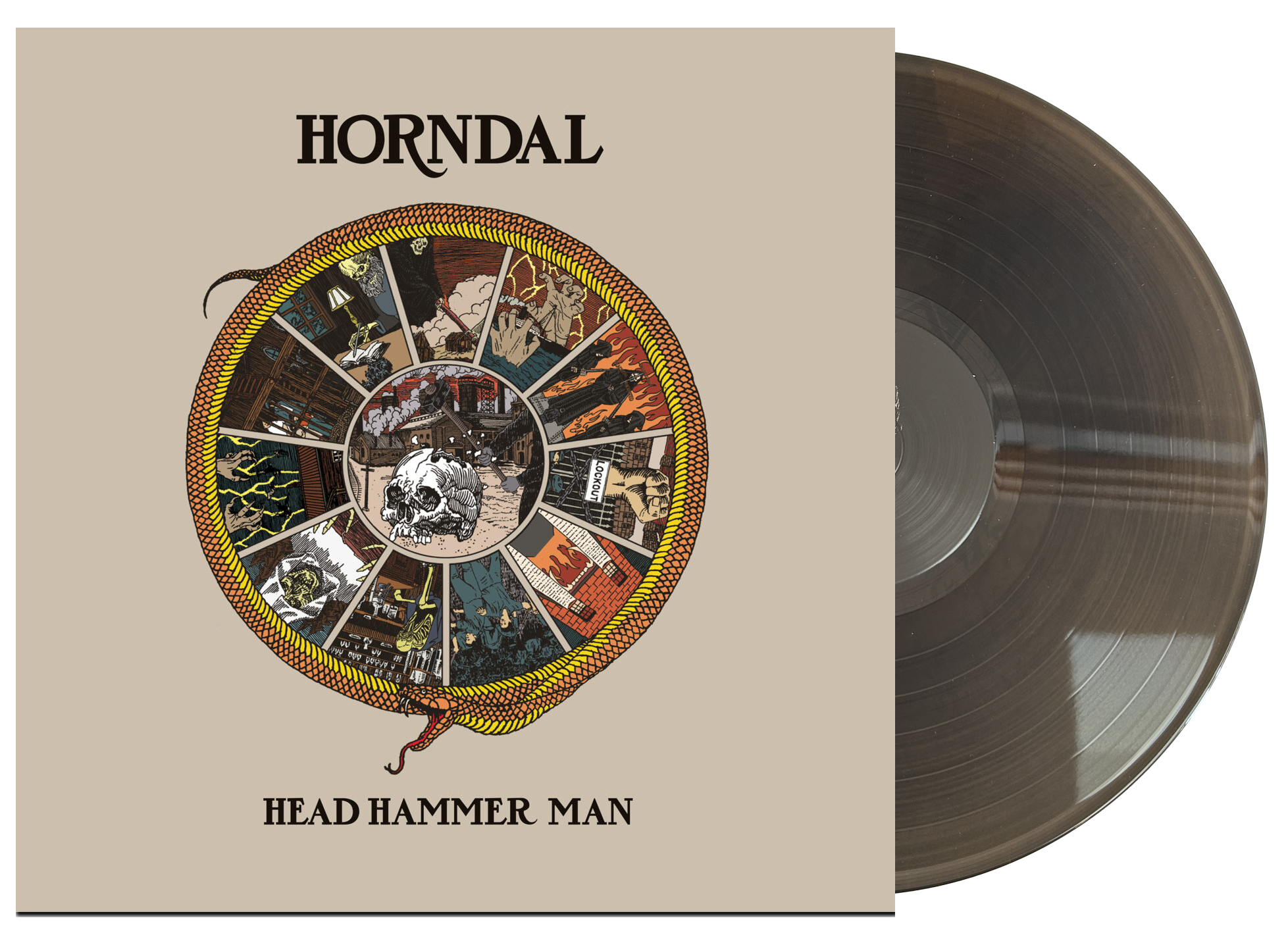 HORNDAL - Head Hammer Man LP
