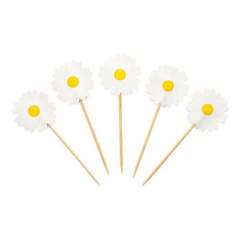 Cake Picks - Prästkragar 10-pack