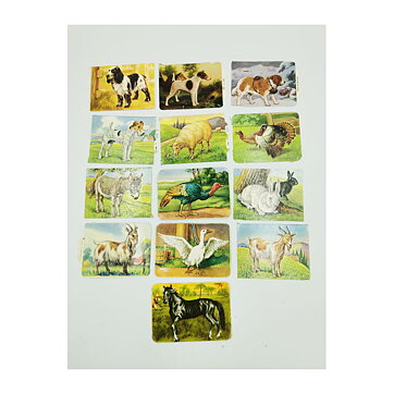 Bookmarks Second Hand - Farm Animals Vintage