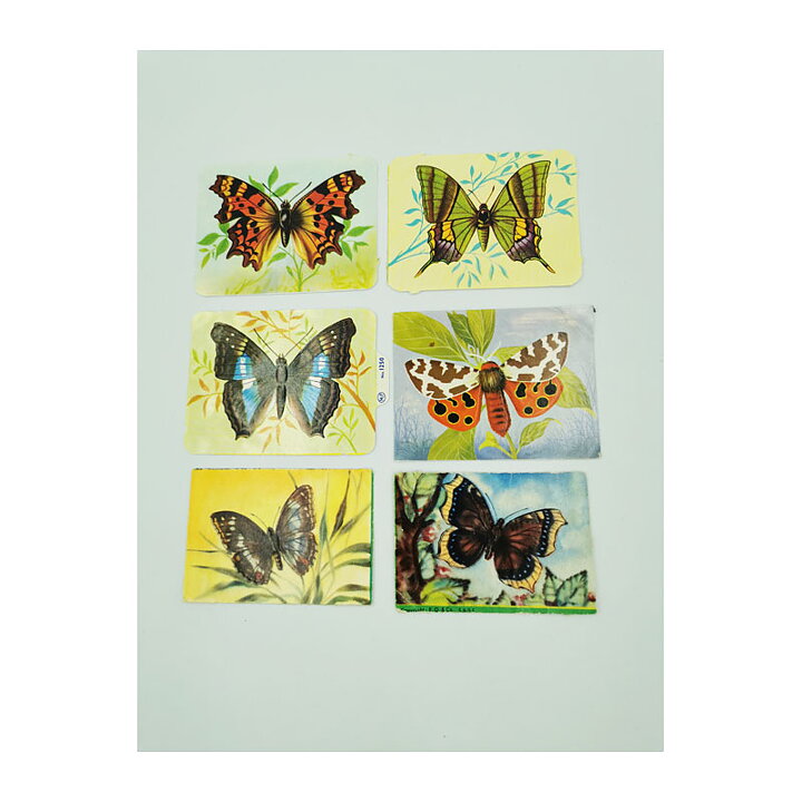 Bookmarks Second Hand - Butterflies Vintage