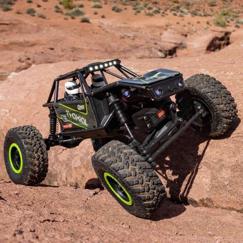 Axial 1/18 UTB18 Capra 4WD Unlimited Trail Buggy RTR, Black - 2