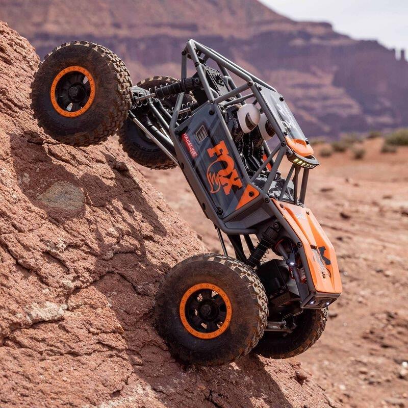 Axial 1/18 UTB18 Capra 4WD Unlimited Trail Buggy RTR, Grey - 7