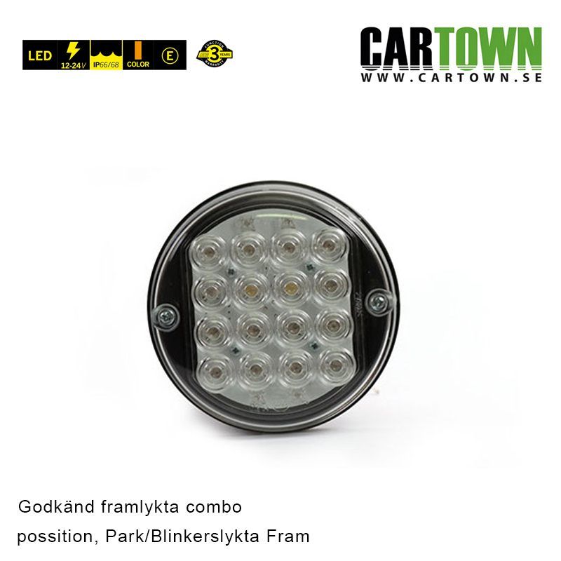 Combo Front position/blinker LED-lamp - 2