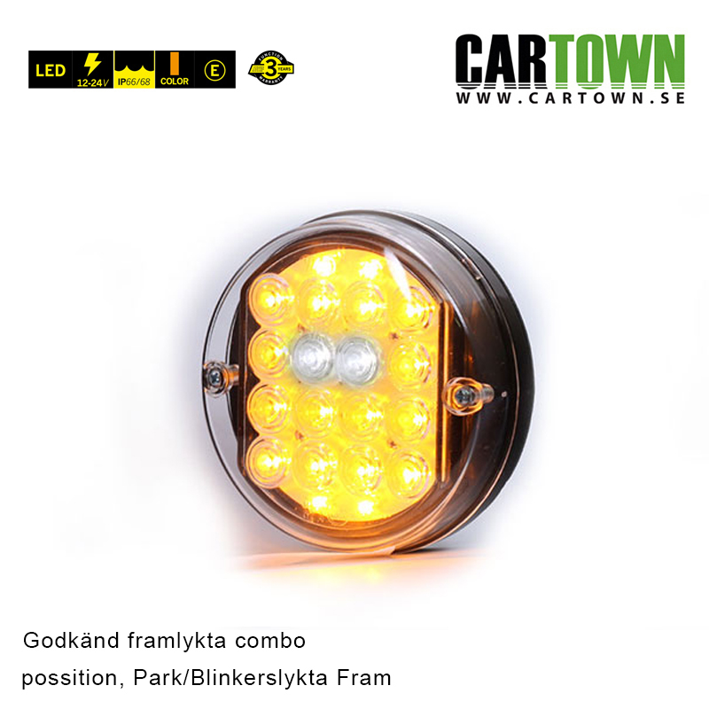 Combo Front position/blinker LED-lamp
