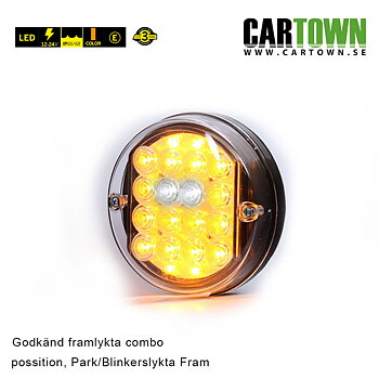 Combo Front position/blinker LED-lamp
