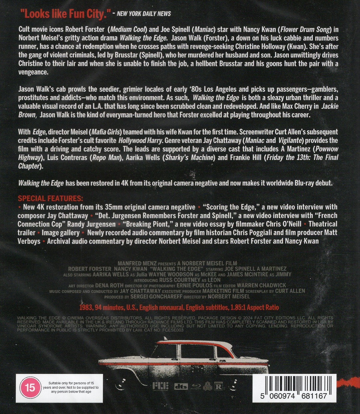 Walking the Edge (ej svensk text) (Blu-ray) - 2
