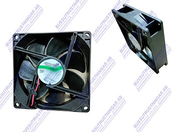 Fläkt/ Axialfläkt 24V 92x92x32 mm Wisper